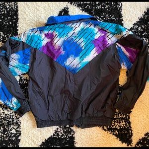 Vintage Slazenger Windbreaker - Unisex, wild print